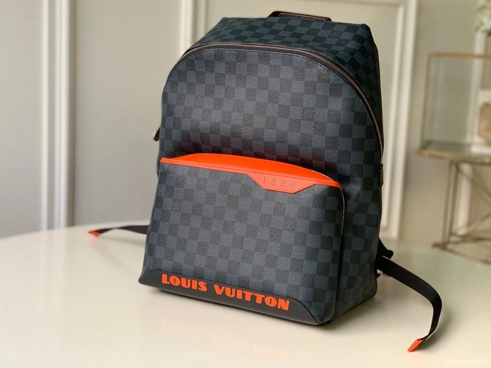 FS CHEAP Vuitton COBALT BACKPACK Louis DISCOVERY PM DAMIER RACE 0723